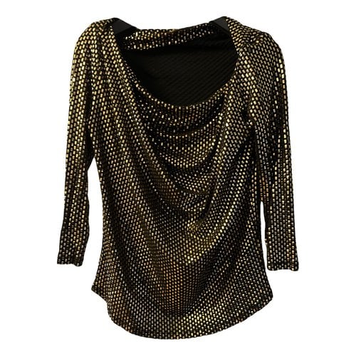 Pre-owned Vivienne Westwood Anglomania Top In Gold