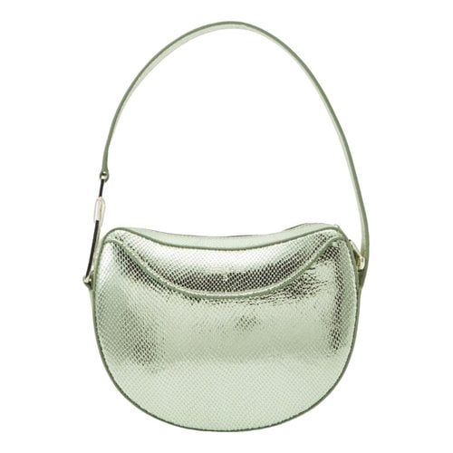 Pre-owned Patrizia Pepe Leather Handbag In Green