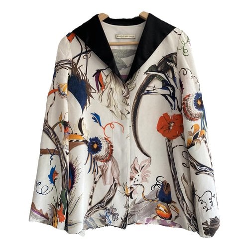 Pre-owned Balenciaga Silk Shirt In Multicolour