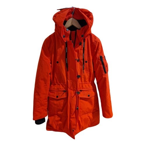 Pre-owned Calvin Klein Jeans Est.1978 Parka In Red