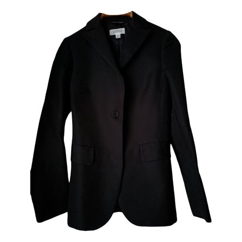 Pre-owned Barneys New York Blazer In Black
