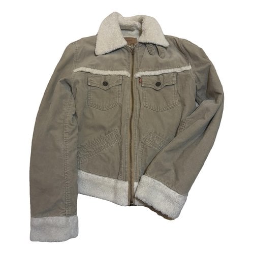Pre-owned Levi's Jacket In Beige
