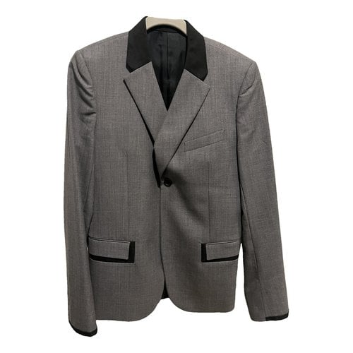 Pre-owned Balenciaga Wool Vest In Grey