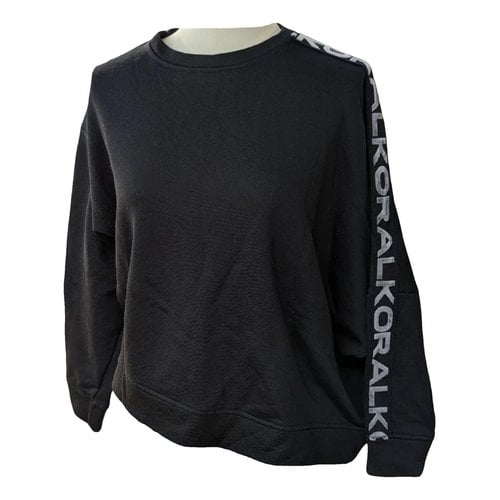 Pre-owned Koral Sweatshirt In Black