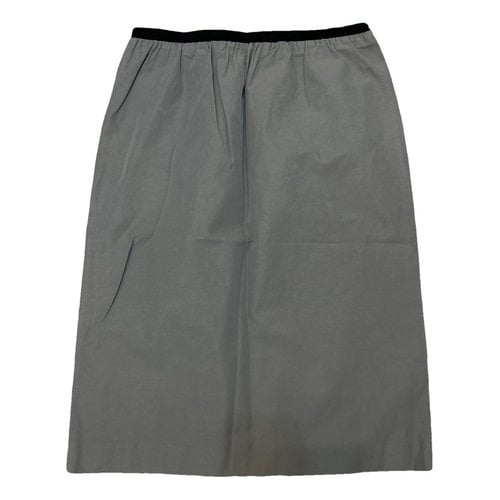 Pre-owned Hache Mid-length Skirt In Khaki