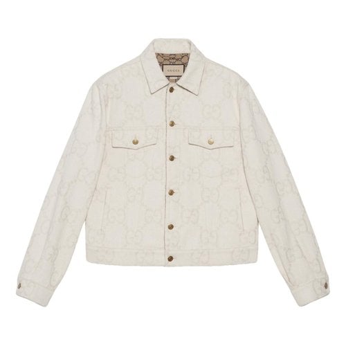 Pre-owned Gucci Jacket In Beige