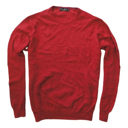 Pre-owned Pringle Of Scotland Cashmere Pull In Red