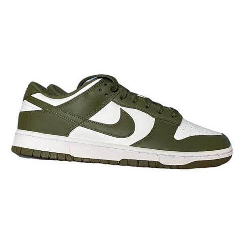Pre-owned Nike Trainers In Khaki