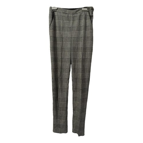 Pre-owned Ermanno Scervino Trousers In Grey