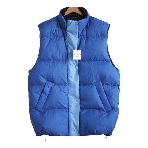 Pre-owned Marni Short Vest In Blue