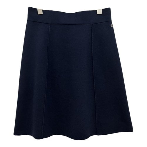 Pre-owned Marc O'polo Mid-length Skirt In Blue