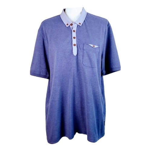 Pre-owned Ted Baker Polo Shirt In Purple