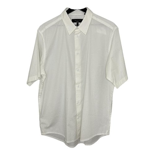 Pre-owned Rag & Bone Shirt In White