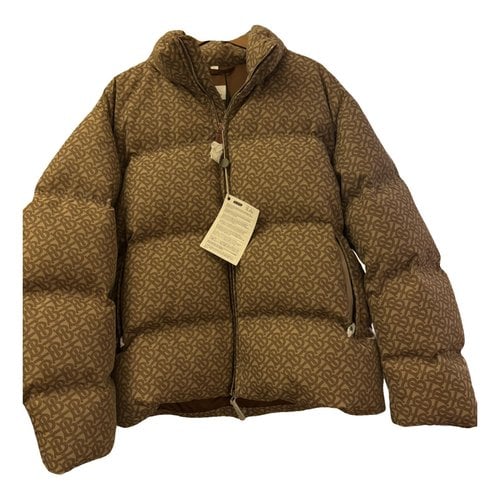 Pre-owned Burberry Puffer In Beige