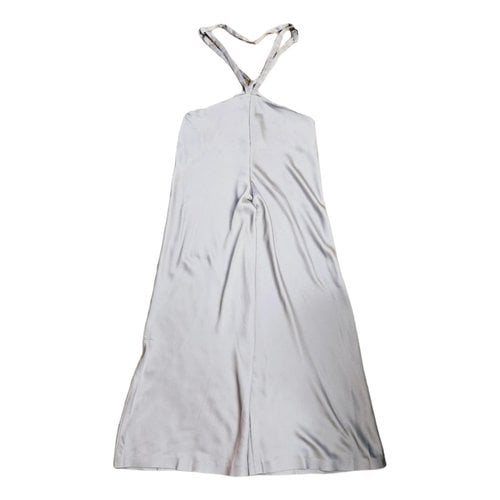 Pre-owned Norma Kamali Overall In Silver