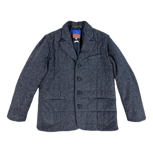 Pre-owned Opening Ceremony Wool Coat In Grey