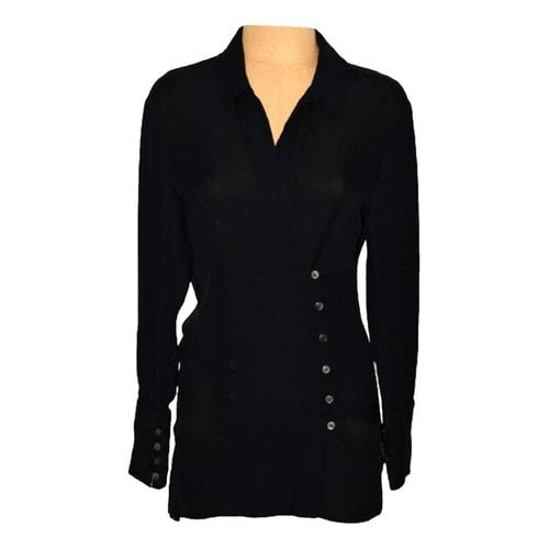 Pre-owned Blk Dnm Blouse In Black