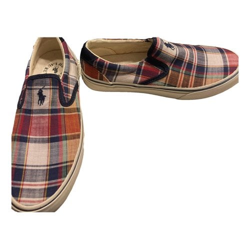 Pre-owned Polo Ralph Lauren Flats In Multicolour