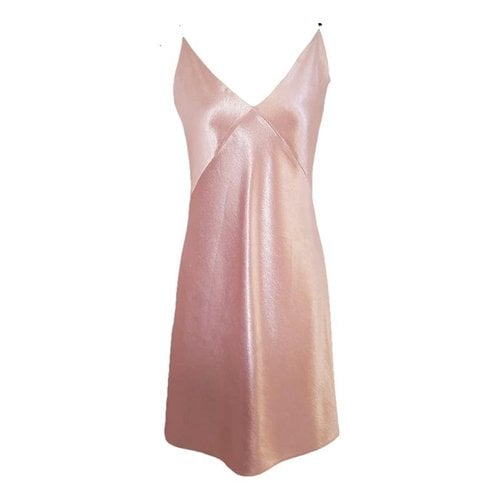 Pre-owned Vince Mid-length Dress In Pink