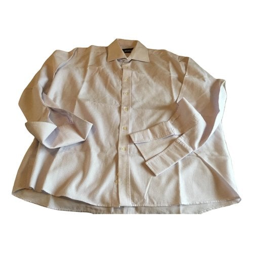 Pre-owned Pierre Cardin Shirt In White