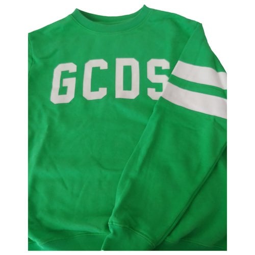 Pre-owned Gcds Sweatshirt In Green