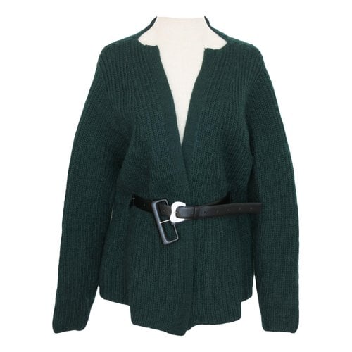 Pre-owned Toga Wool Cardigan In Green
