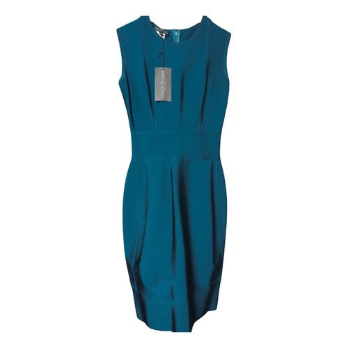 Pre-owned Herve L Leroux Dress In Green