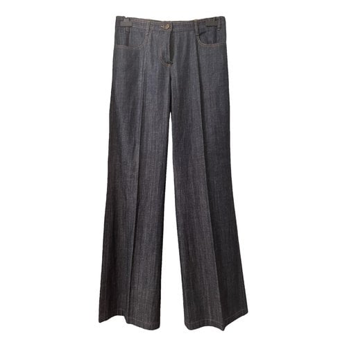 Pre-owned Chloé Large Pants In Blue
