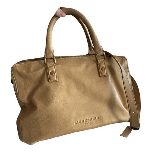 Pre-owned Liebeskind Leather Handbag In Camel