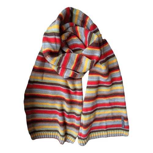 Pre-owned Marc O'polo Wool Scarf In Multicolour