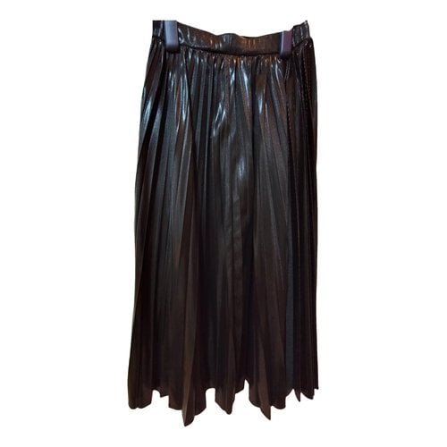 Pre-owned Max & Co Maxi Skirt In Black
