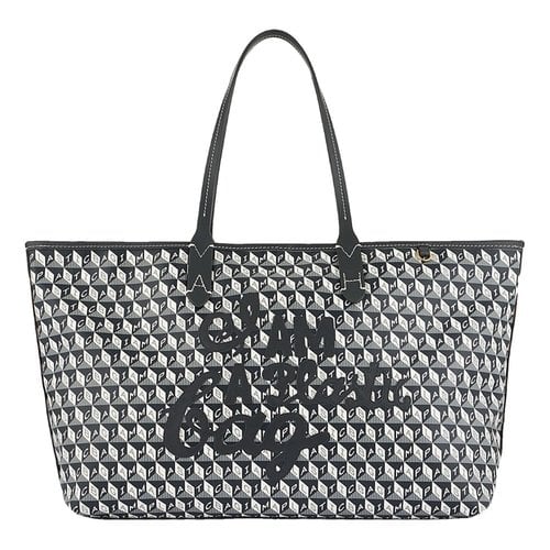 Pre-owned Anya Hindmarch Tote In Grey