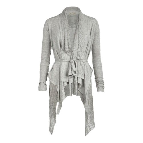 Pre-owned Allsaints Wool Cardigan In Grey