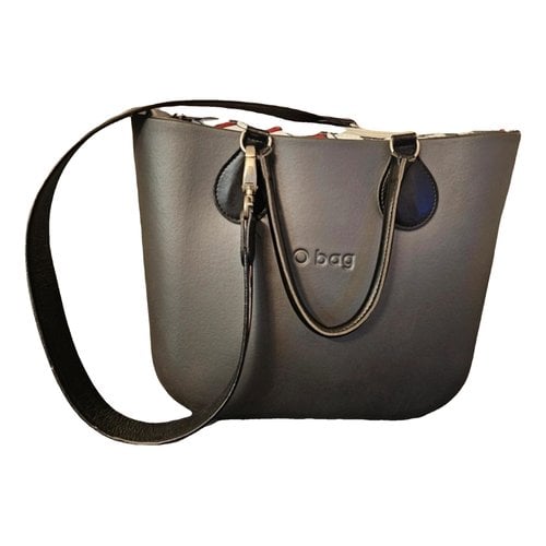 Pre-owned O Bag Handbag In Grey