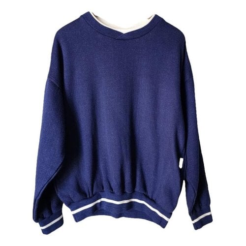 Pre-owned Dior Knitwear & Sweatshirt In Blue