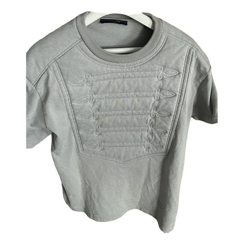 Pre-owned Louis Vuitton T-shirt In Grey