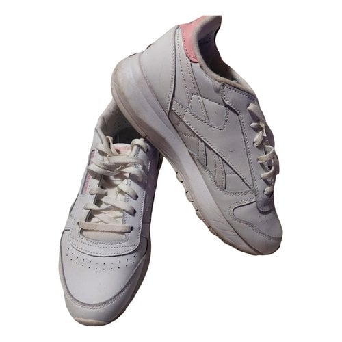 Pre-owned Reebok Trainers In White