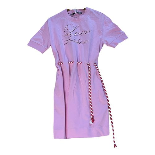 Pre-owned Moschino Love Mid-length Dress In Pink