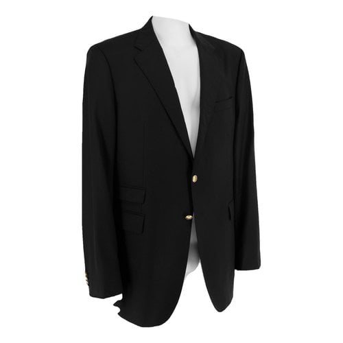 Pre-owned Guy Laroche Wool Suit In Black