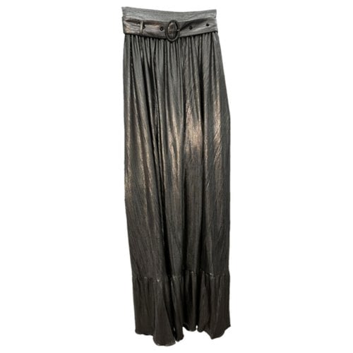 Pre-owned Retroféte Maxi Skirt In Anthracite
