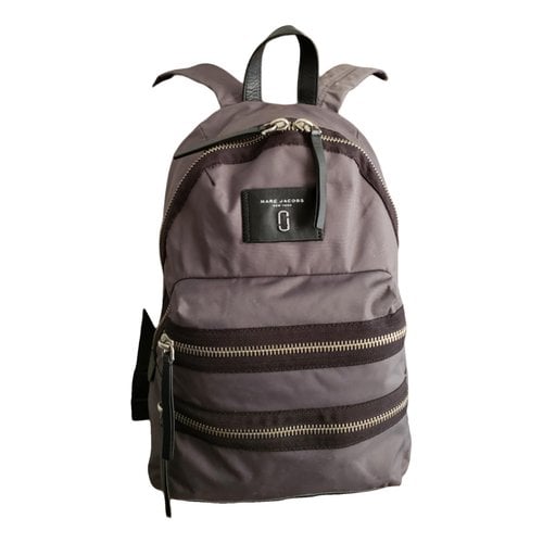 Pre-owned Marc Jacobs Backpack In Grey