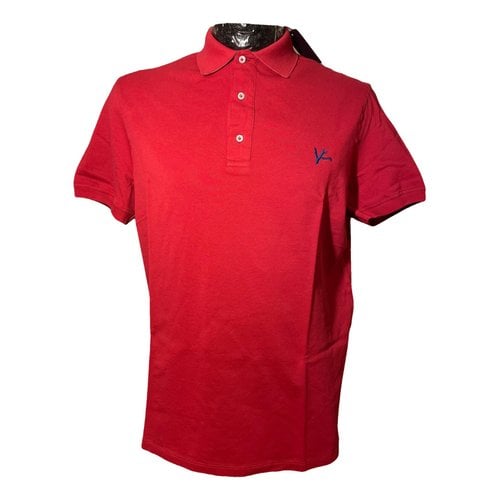 Pre-owned Isaia Polo Shirt In Red