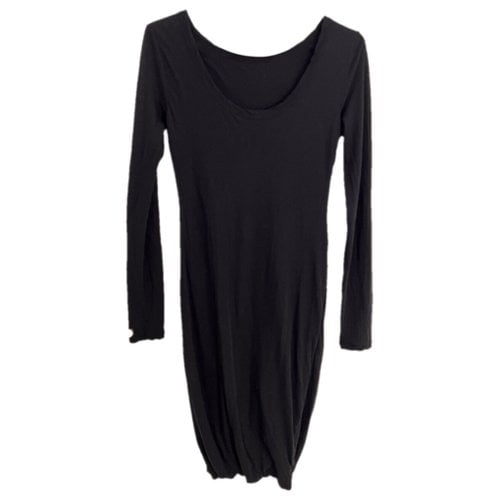Pre-owned James Perse Mini Dress In Black