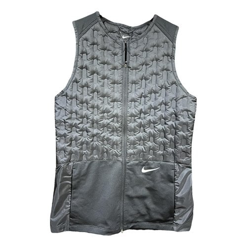 Pre-owned Nike Short Vest In Black