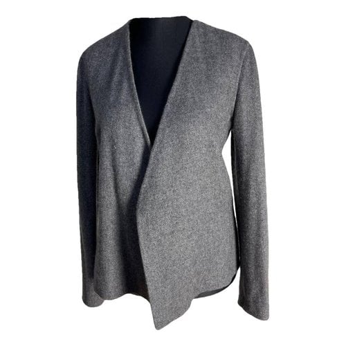 Pre-owned Maison Margiela Cashmere Jacket In Grey