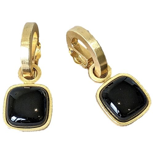 Pre-owned Claude Montana Earrings In Gold
