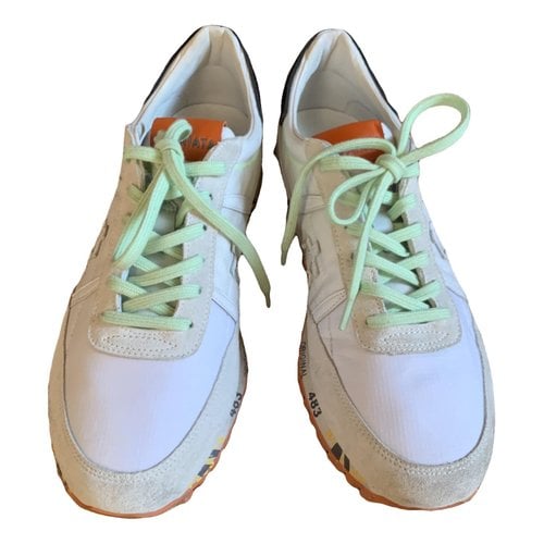 Pre-owned Premiata Low Trainers In White