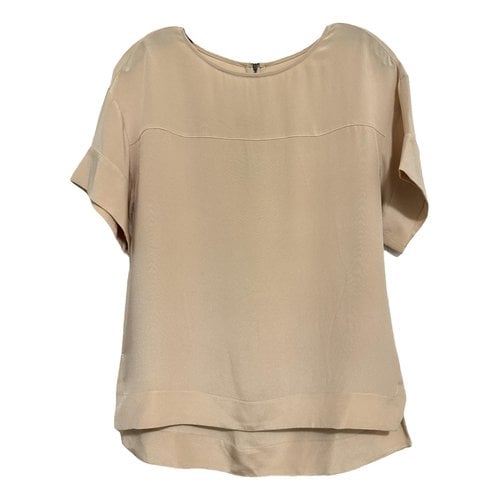 Pre-owned Jcrew Silk T-shirt In Pink