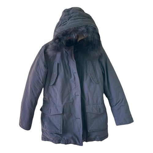 Pre-owned Freedomday Parka In Navy