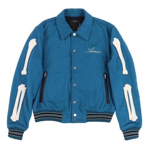 Pre-owned Amiri Wool Jacket In Blue